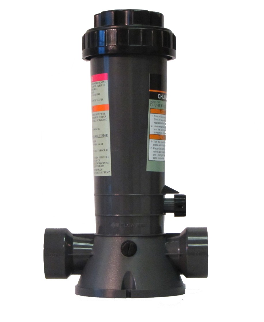 Reboxed Automatic Chlorinator Above Ground and In-Ground Pools In-Line 4.2 Lbs