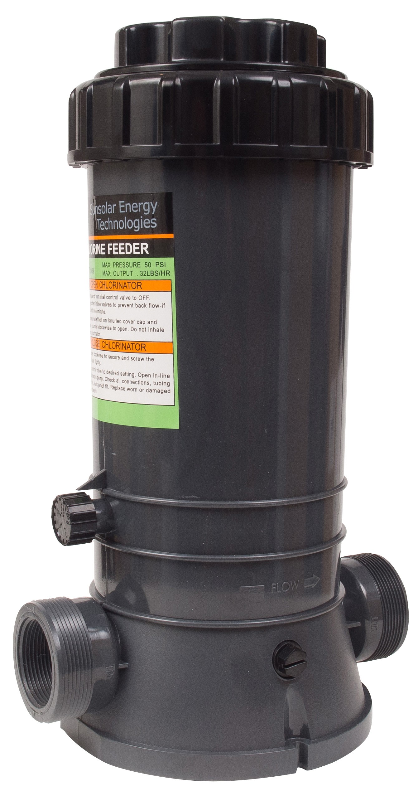 New Automatic Chlorinator for Above Ground and In-Ground Pools In-Line 9 Lbs