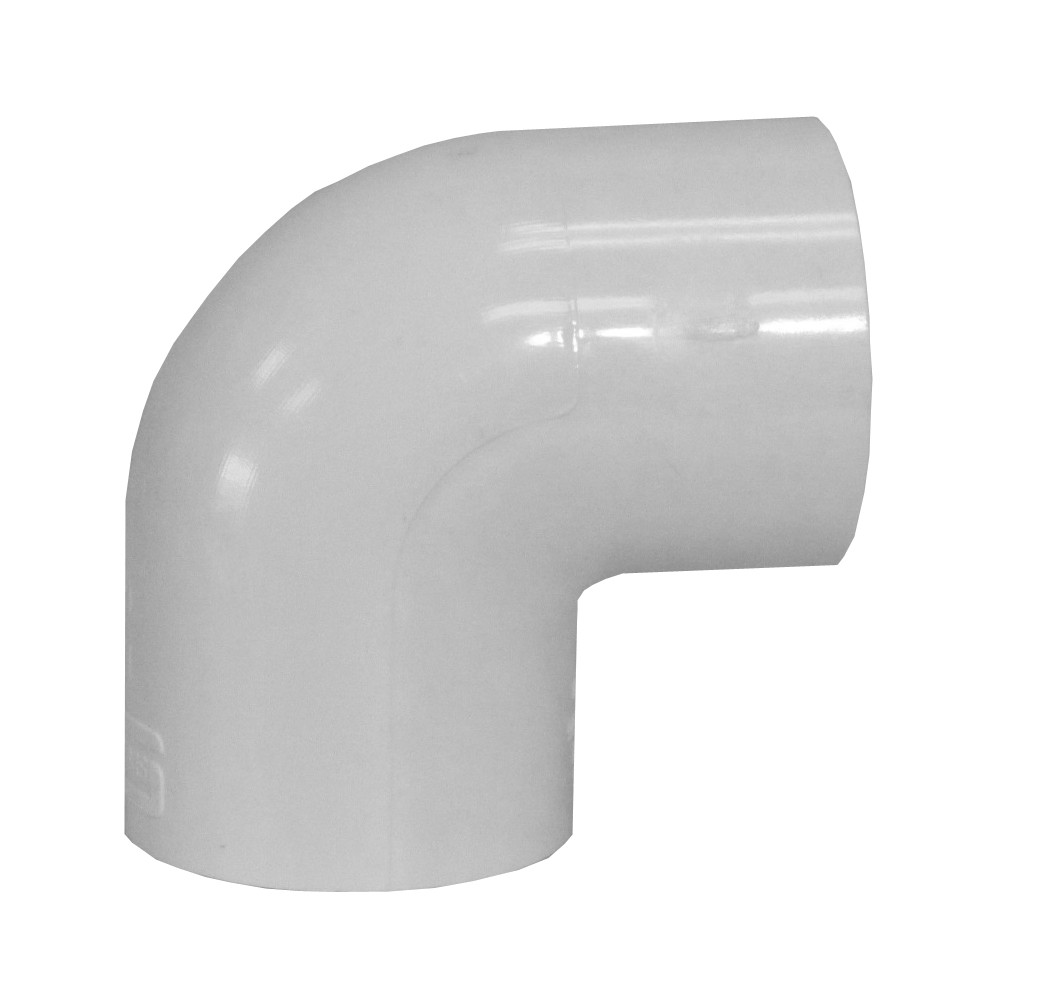 90 degree elbow 2" White - PVC