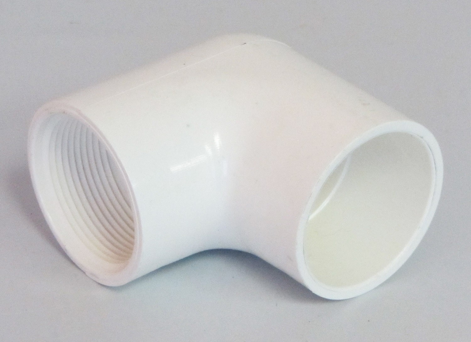 Drain 90 degree 1.5" White - PVC