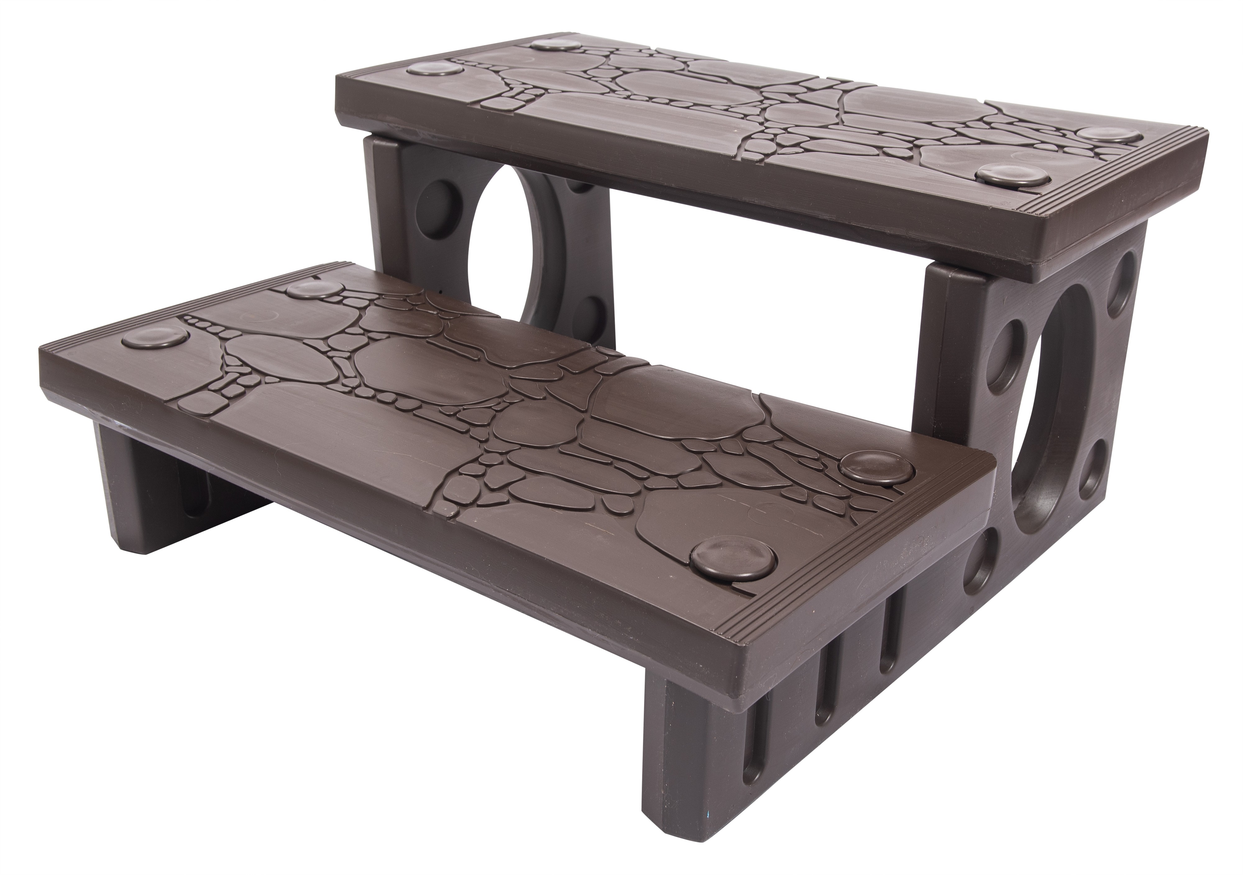 Economical Brown Spa Side Step