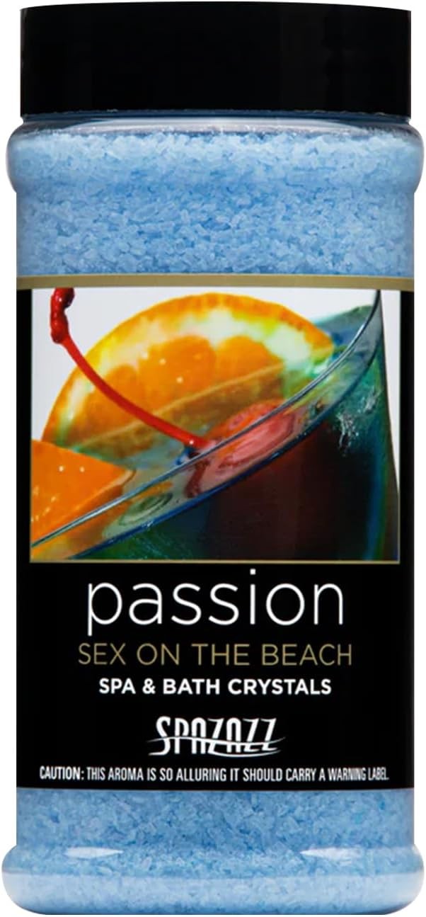 Spazazz Aromatherapy Spa and Bath Crystals - Sex On The Beach 17oz