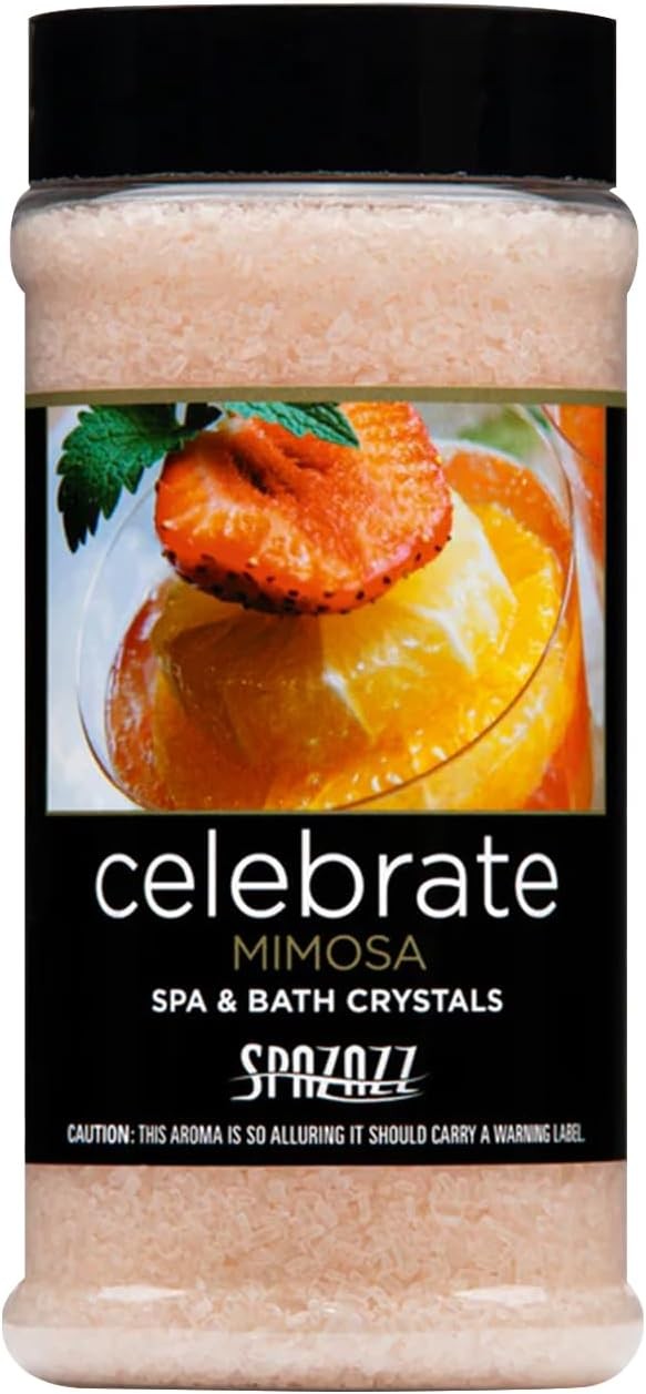 Spazazz Aromatherapy Spa and Bath Crystals - Mimosa 17 oz