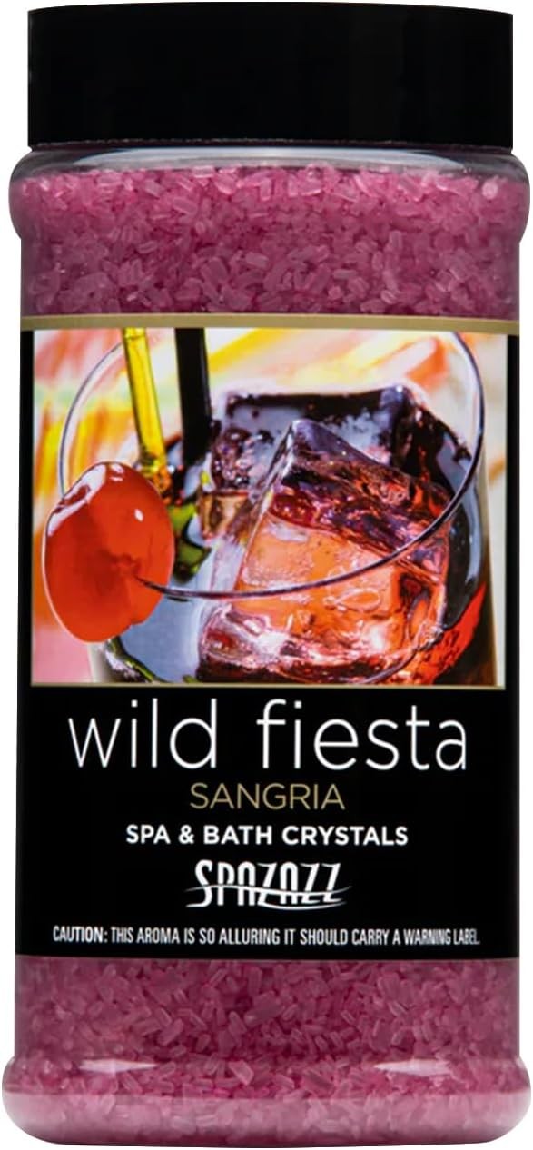 Spazazz Aromatherapy Spa and Bath Crystals - Sangria 17oz