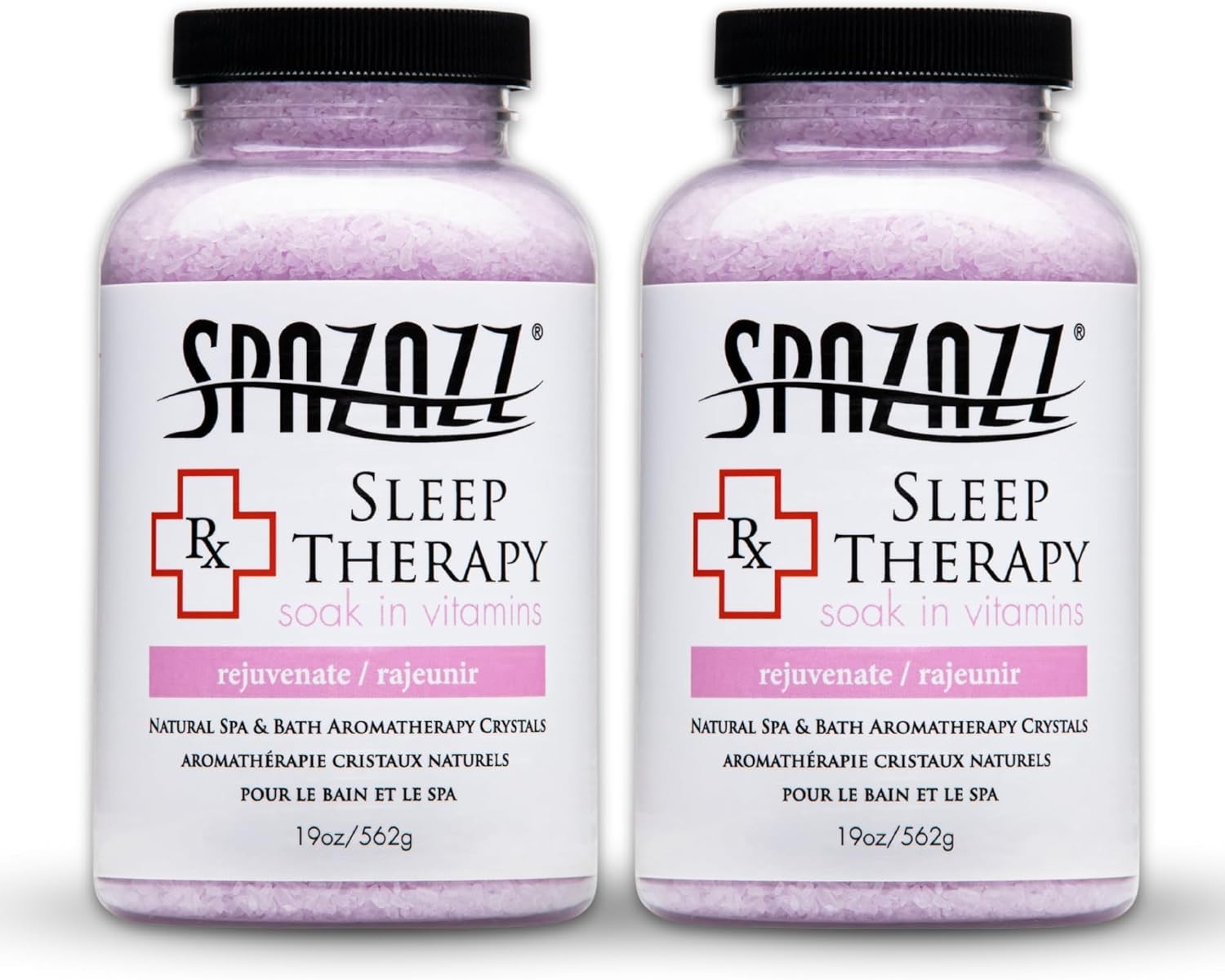 Spazazz Aromatherapy Spa and Bath Crystals- Sleep Therapy (2 Pack)