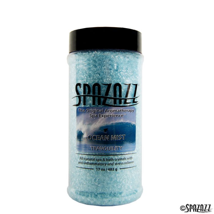 Spazazz Aromatherapy Spa and Bath Crystals - Ocean Mist 17oz