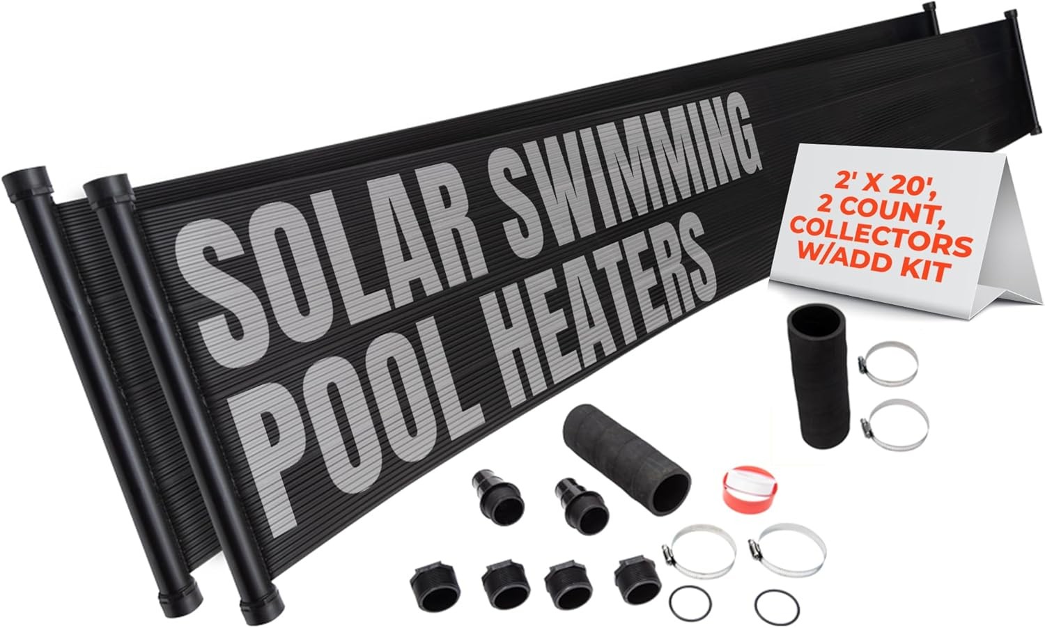2-2'X20' SunQuest Solar Swimming Pool Heater with Add-On Couplers