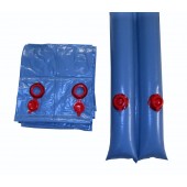Swimming Pool Winter Cover 8 ft Double Water Bags 6 Pack