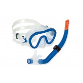Swimline Divesite Silicone Mask and Snorkel Set (Kids Size) - Blue