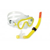 Swimline Divesite Silicone Mask and Snorkel Set (Kids Size) - Yellow