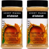 Spazazz Aromatherapy Spa and Bath Crystals - Honey Mango 17 oz (2 Pack)