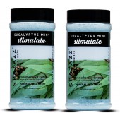 Spazazz Aromatherapy Spa and Bath Crystals - Eucalyptus Mint 17 oz (2 Pack)
