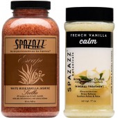 Spazazz Aromatherapy Spa/Bath Crystals 2PK - French Vanilla/White Musk Jasmine