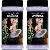 Spazazz Aromatherapy Spa and Bath Crystals - Pina Colada 17oz (2 Pack)