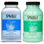 Spazazz Aromatherapy Spa/Bath Crystals 2PK - Lavender Palmerosa/Green Tea Peony