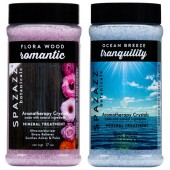 Spazazz Aromatherapy Spa and Bath Crystals 2PK - Flora Wood/Ocean Mist