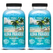 Spazazz Aromatherapy Spa and Bath Crystals - Aloha Paradise 22 oz (2 Pack)
