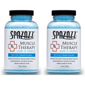 Spazazz Aromatherapy Spa and Bath Crystals - Muscular Therapy 19oz (2 Pack)
