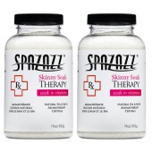 Spazazz Aromatherapy Spa and Bath Crystals- Skinny Soak Therapy (2 Pack)