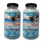 Spazazz Aromatherapy Spa and Bath Crystals - Aloha Paradise 22 oz (2 Pack)