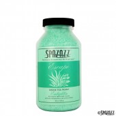 Spazazz Aromatherapy Spa and Bath Crystals - Green Tea Peony 22oz