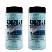 Spazazz Aromatherapy Spa and Bath Crystals - Ocean Mist 17oz (2 Pack)