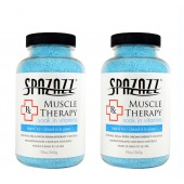Spazazz Aromatherapy Spa and Bath Crystals - Muscular Therapy 19oz (2 Pack)
