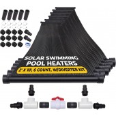 6-2'X10' SunQuest Solar Swimming Pool Heater System with Diverter Kit