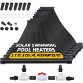 8-2'X10' SunQuest Solar Swimming Pool Heater System with Diverter Kit