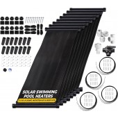 6-2X12' SunQuest Solar Swimming Pool Heater Complete System with Roof Kits