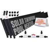 3-2'X20' SunQuest Solar Swimming Pool Heater System with Diverter Kit