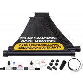 2-2'X10' SunQuest Solar Pool Heater with Diverter and Roof/Rack Mounting Kit