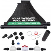 2-2'X12' SunQuest Solar Swimming Pool Heater with Diverter Valve Kit-Max-Flow