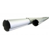 Aluminum Tube for Solar Cover Roller - 3 Sections 96" Long with 3" Diameter