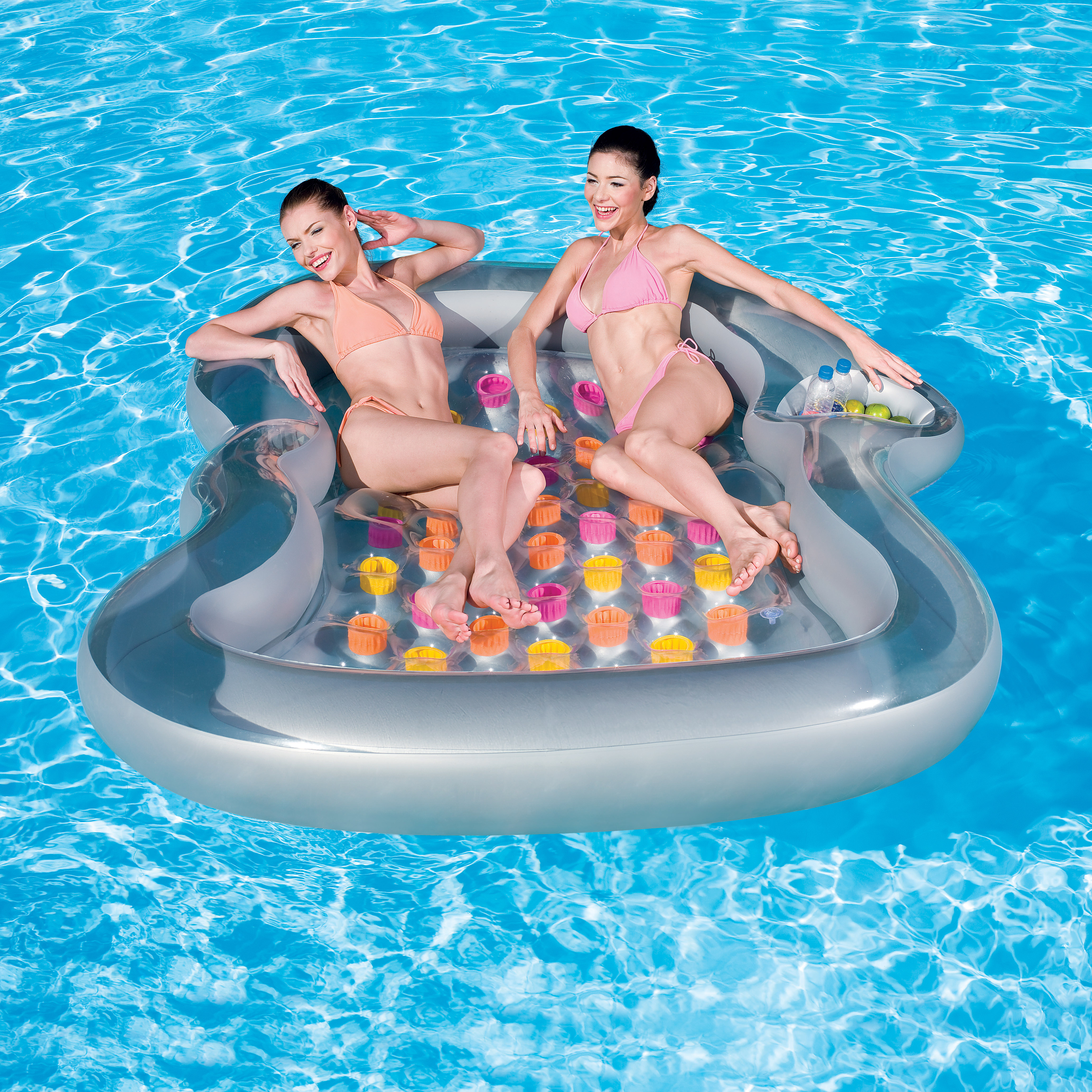 double designer inflatable pool lounge double designer inflatable pool lounge