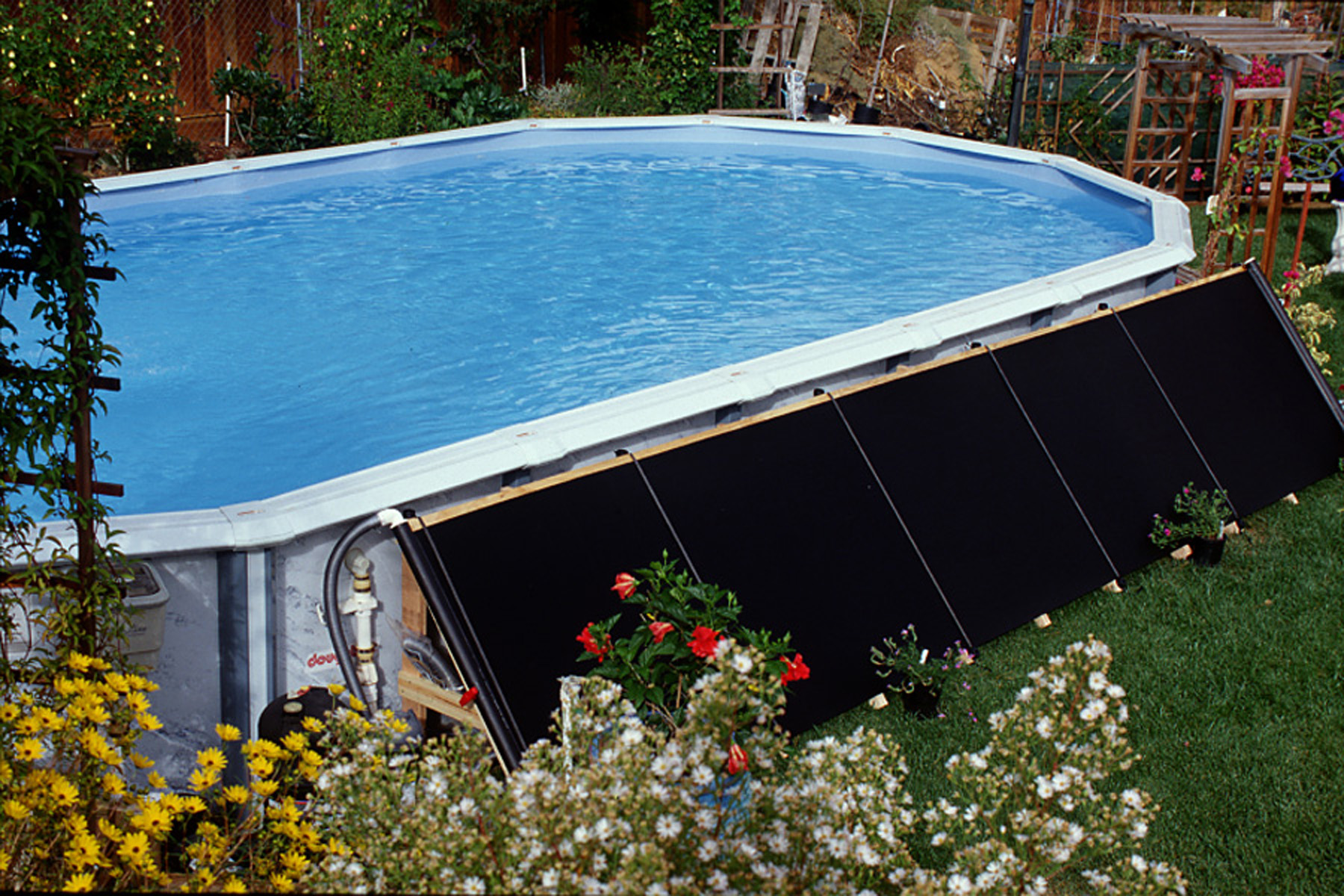 Solar Pool Heater Panel W/ Integrated Valve- New Fafco Bear 4'X20'