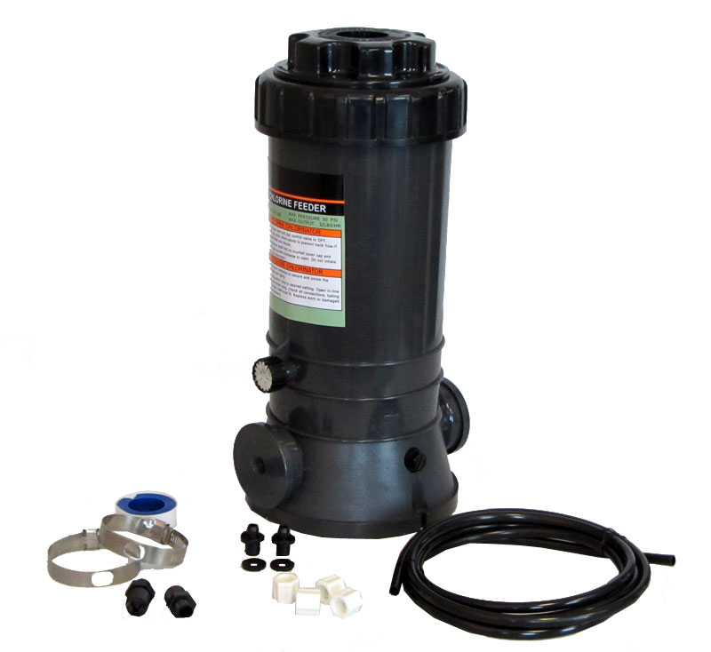 in line chlorinator for above ground pool