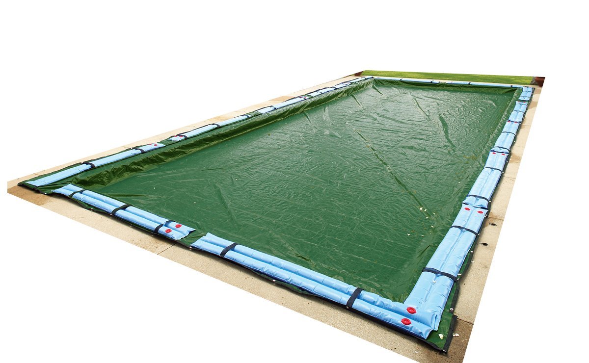 Winter Pool Cover Inground 20X40 Rectangle Arctic Armor 12Yr Warranty w/ Tubes